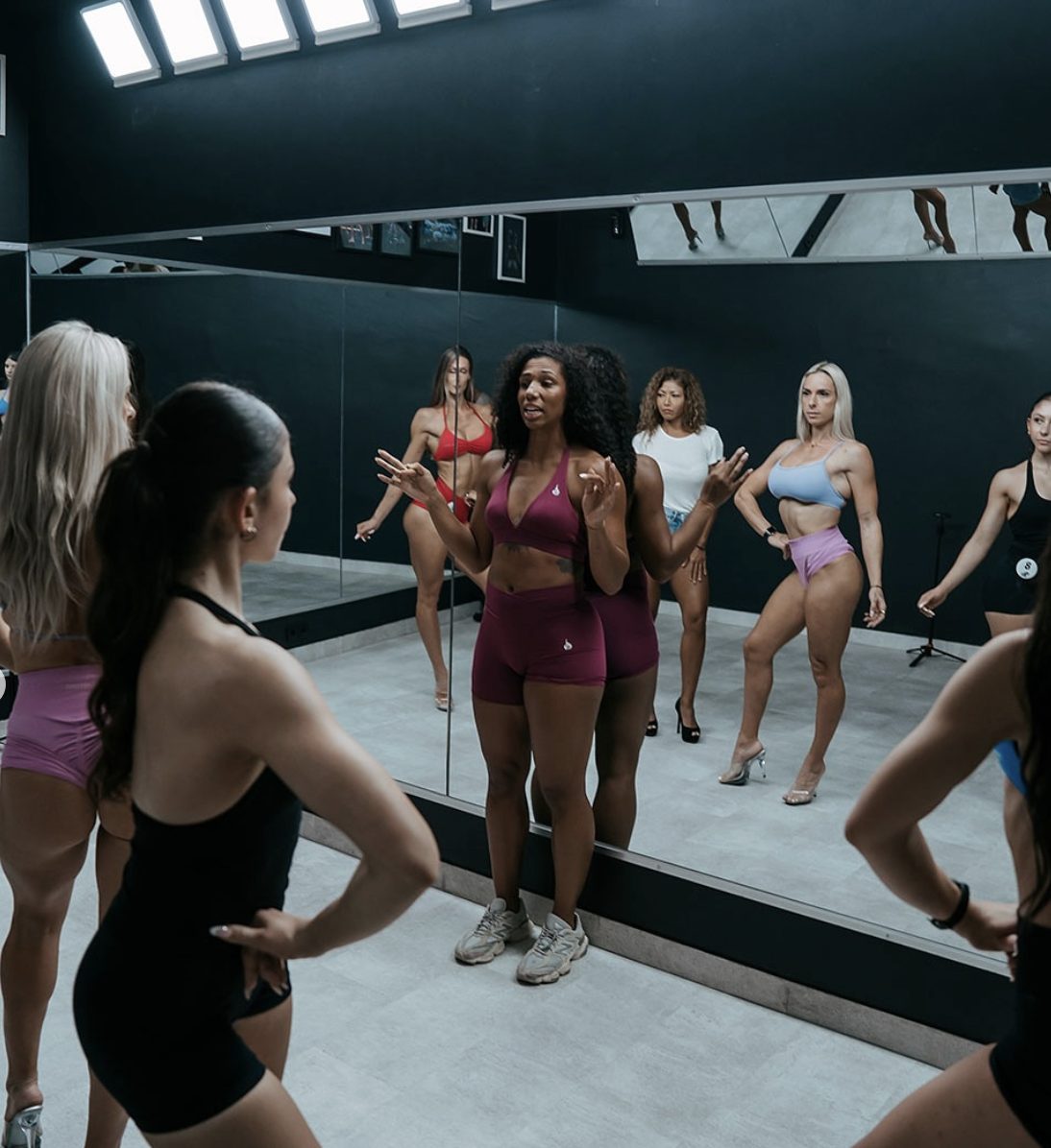 Posing and coaching